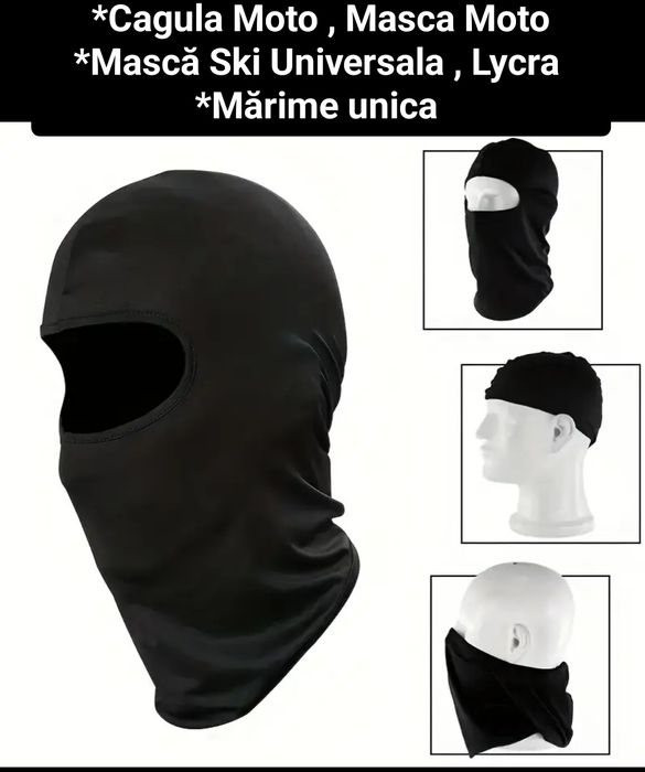 Cagula Ski Masca Ski Cagula Moto unisex Scuter ATV Moto mărime unica