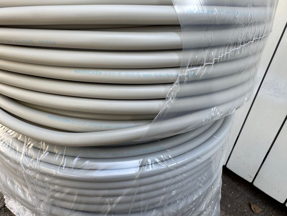 cablu electric  masiv cyy-f 3x1,5mm conductor electric  cyy-f 3x2,5 mm