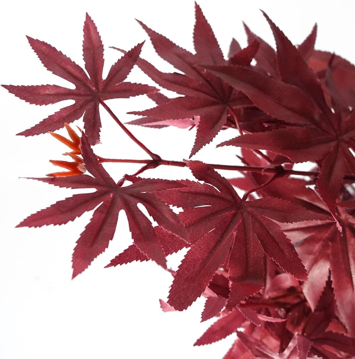Palmier Kentia artificial Leaf-Extra mare realist, arțar roșu. (NOU)