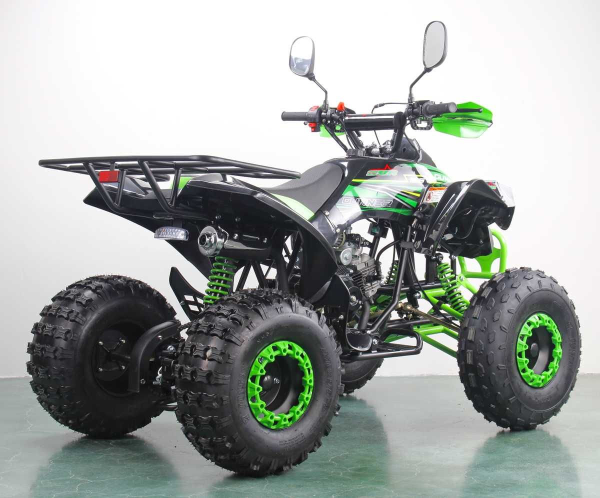 Atv SBR Gunner 8" 125cc 4T benzina negru/verde