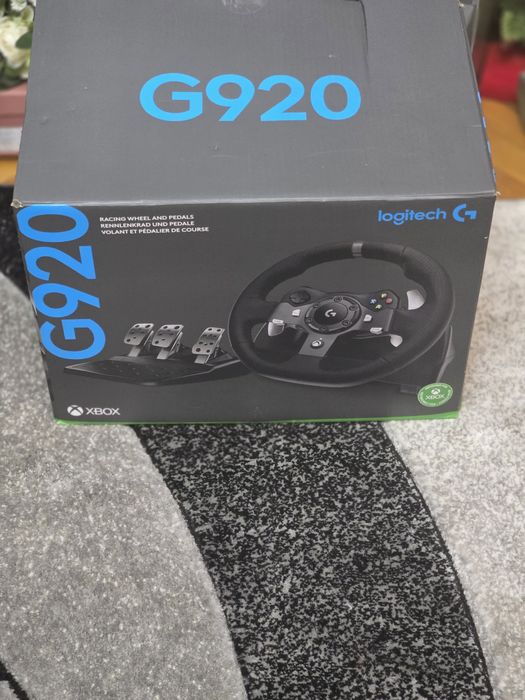 Volan Logitech G920+pedale+schimbător.