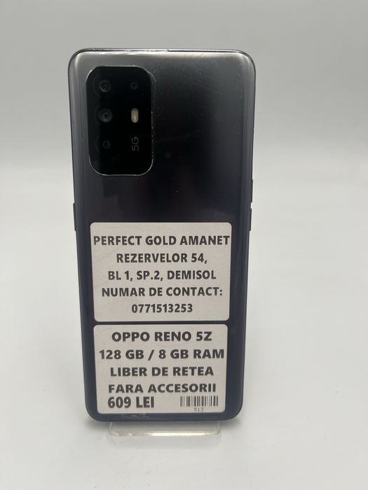 Oppo Reno 5Z  8/128 GB Cod 513