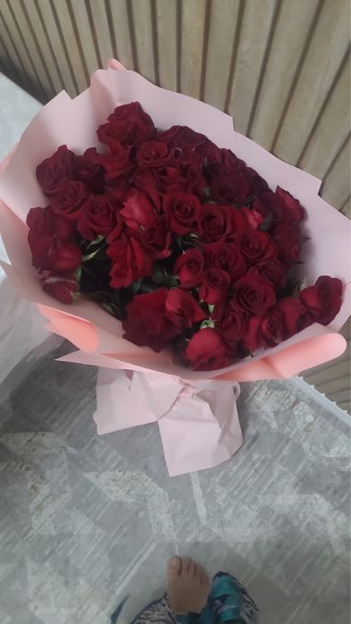 Высокие розы свежие за 15 тысяч