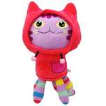 Jucarie de plus Gabby Dollhouse, personaj Dj Catnip, NOUA