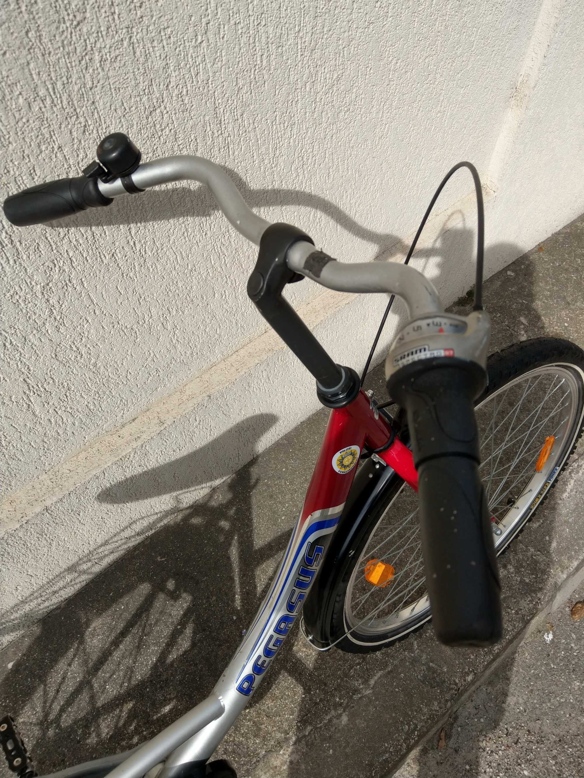 Bicicleta dama 26 inch, frana la pedala, 7 viteze butuc Sachs