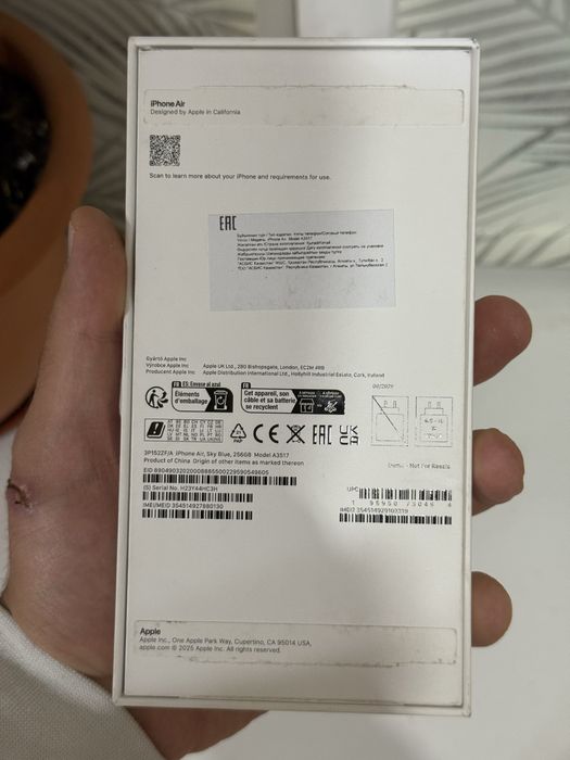 Iphone air 256gb 2025