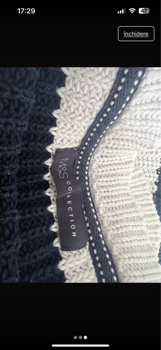 Bluza groas iarn aM&S masura S