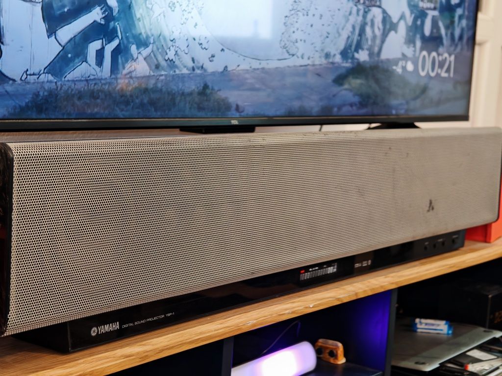 Soundbar Yamaha YSP 1 - 42 difuzoare, 120W RMS, Surround Excepțional