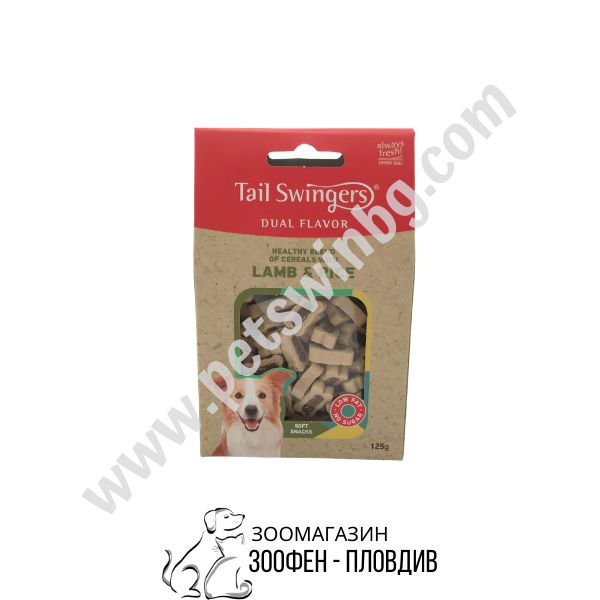 TailSwingers Dual Flavor - Heart/Roll Mix - Salmon/Lamb Rice - 4 вида