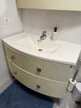 Mobilier baie sertar + chiuveta + oglinda