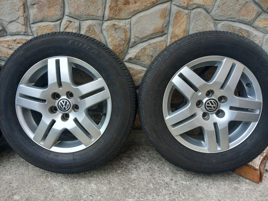 Оригинални Алуминиеви джанти 15цола за vw-Golf4.Bora.polo.skoda.5×100.