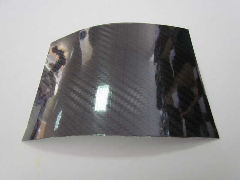 Folie carbon 5D PREMIUM  negru lucios 1,5(latime) x 1m(lungime)