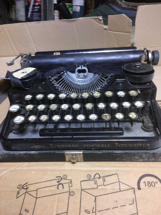 masina de scris , vintage, made in usa, de colectie