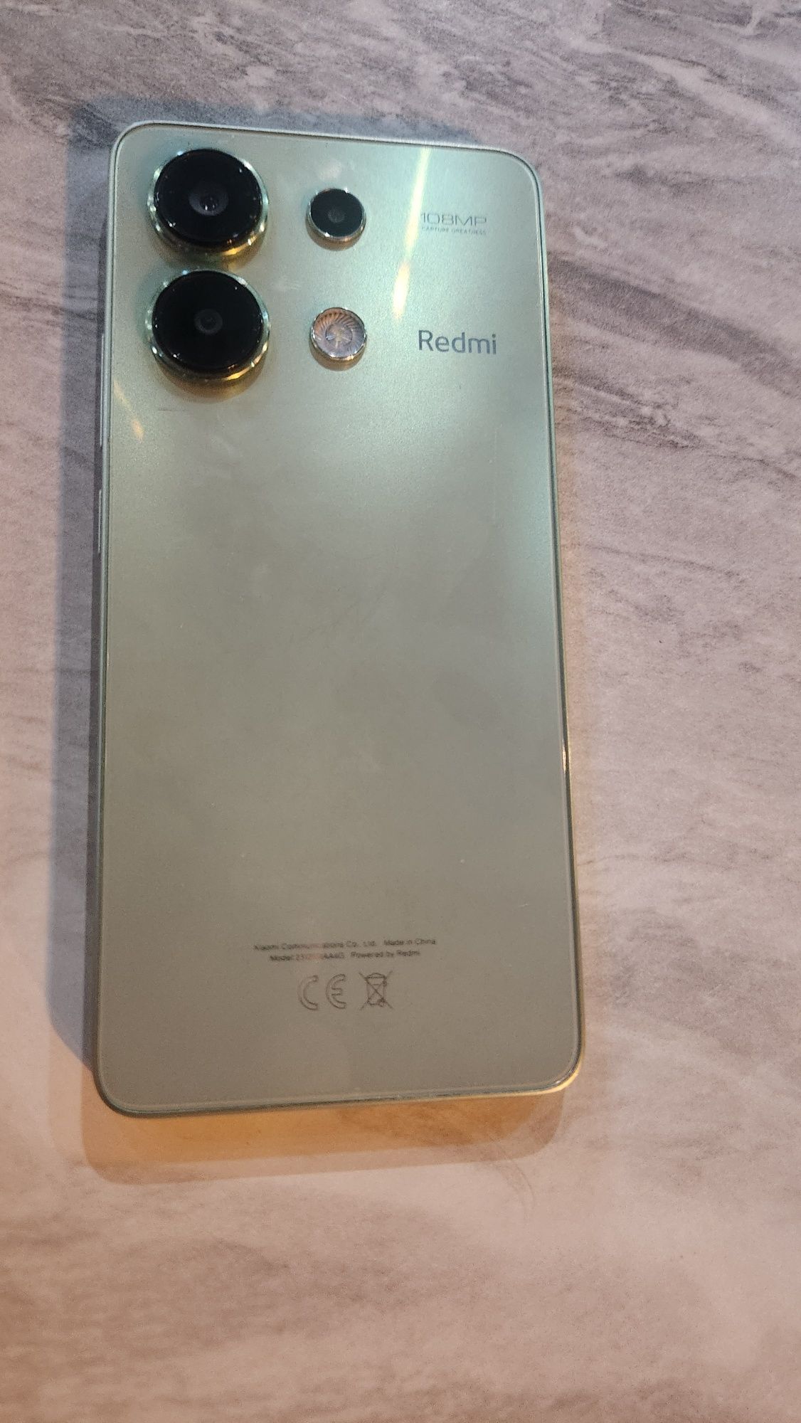Redmi note 13  holati ideal orginal chexol,zaryadka karobka bor