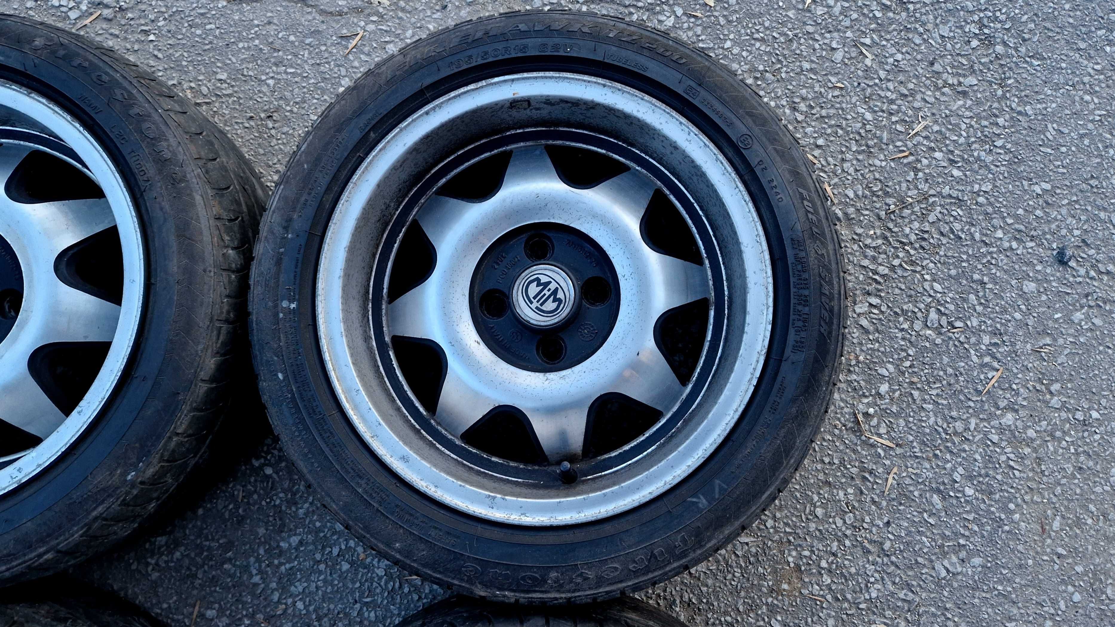 MiM 15 4х100 лети джанти Фолксваген. Volkswagen 4x100