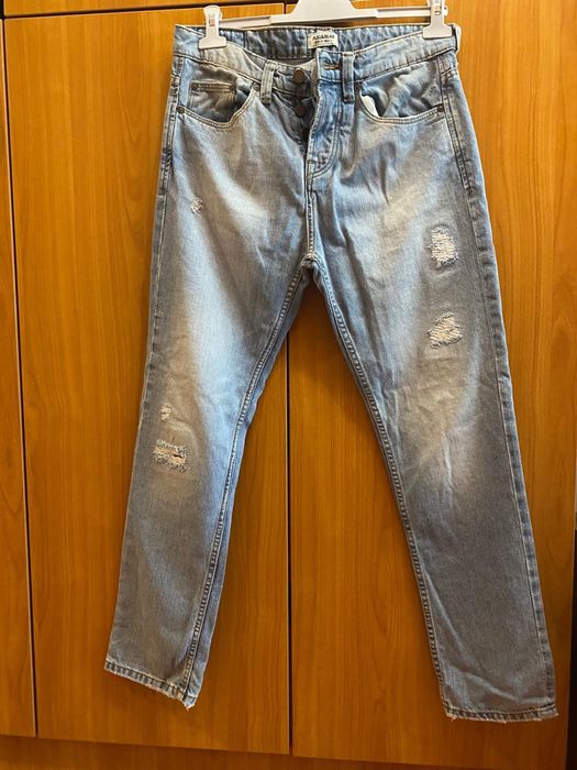 Blugi Pull& Bear Regular Fit- 40. Noi