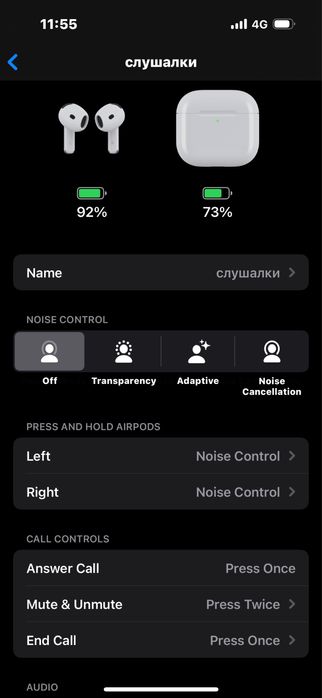 Airpods 4 noise cancelling
