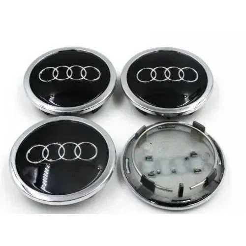 Set 4 Capace Audi 69mm 4B0601170A pentru jante aliaj originale