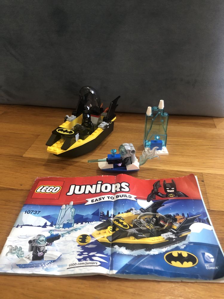 Lego junior Batman contra Mr Freeze