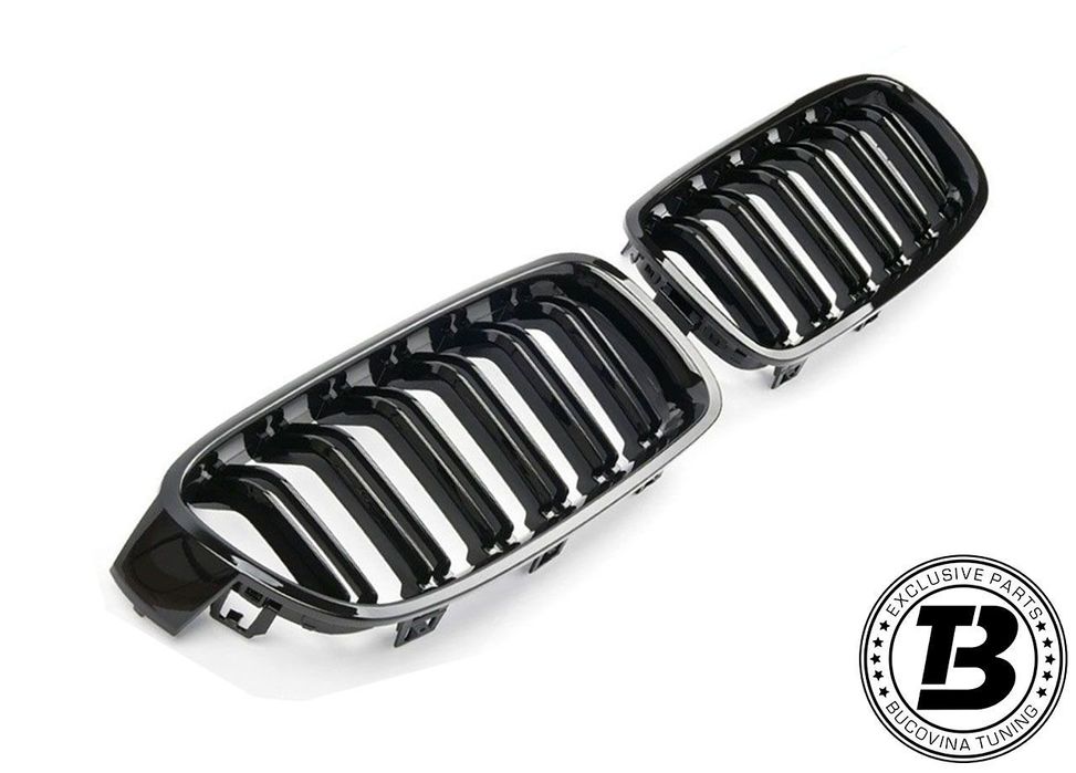 Grile Duble compatibile cu BMW Seria 3 F30 F31 M Design