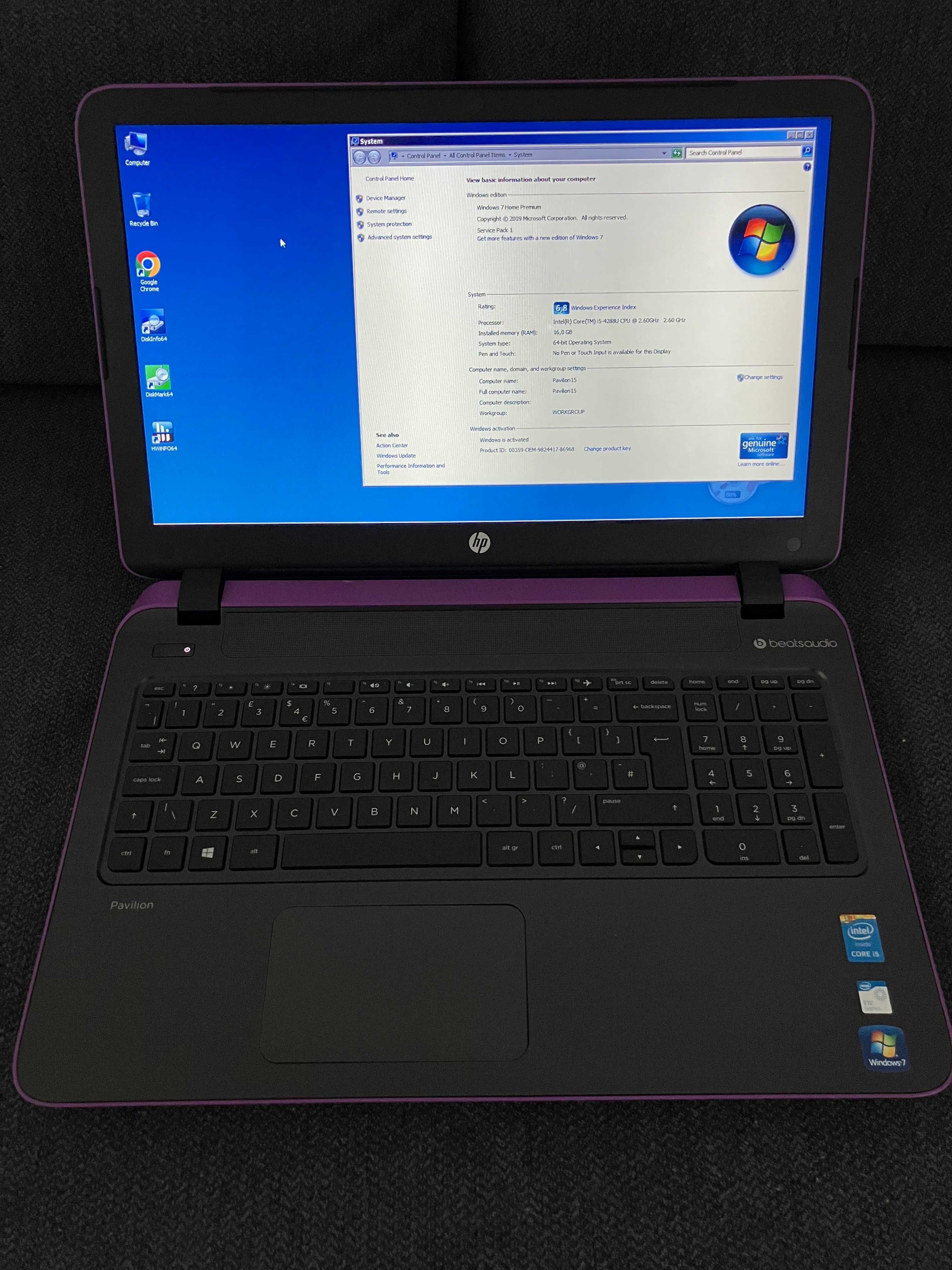 Laptop HP Pavilion 15