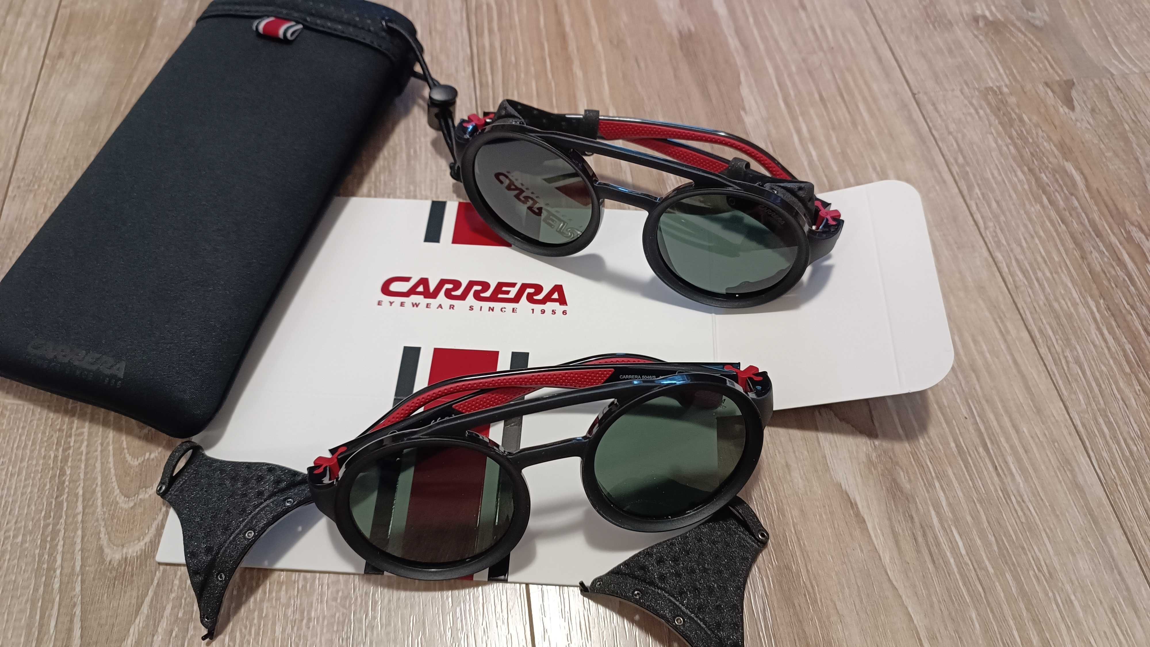 Нови Слънчеви очила Carrera 5046 /S 807QT карера с кожа гледчер.