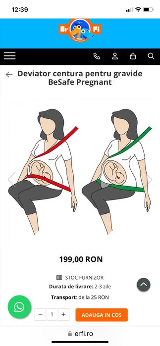 Deviator centura gravide