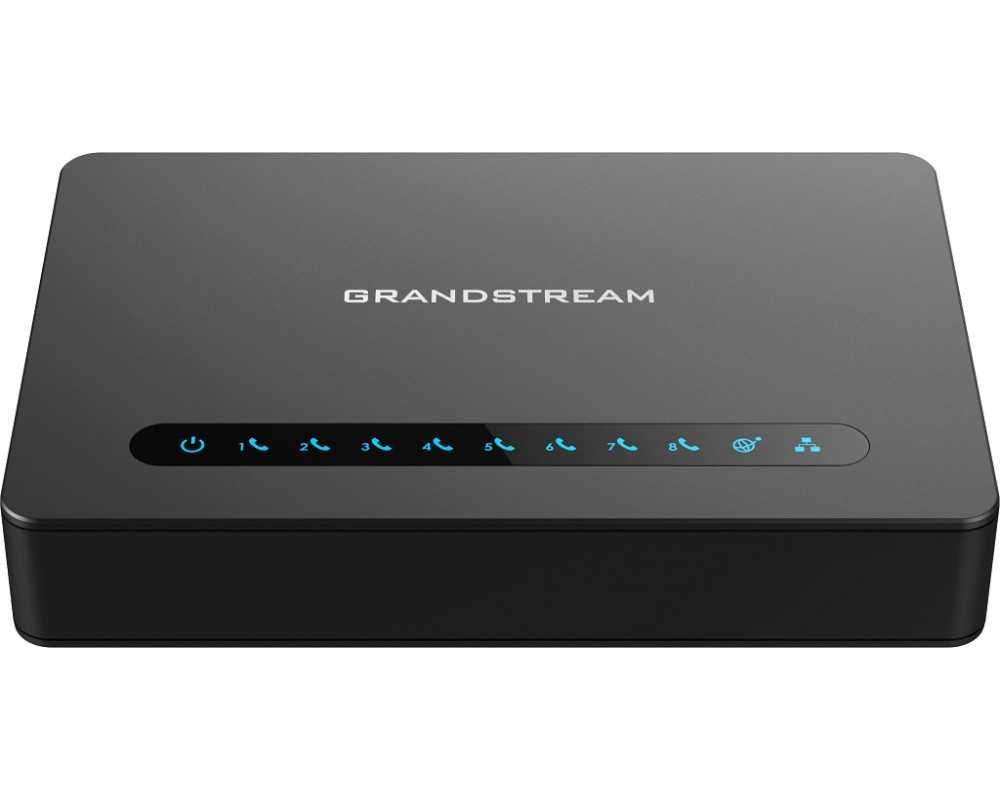 8-портовый VoIP шлюз Grandstream HT818 |аналоговый телефонный адаптер