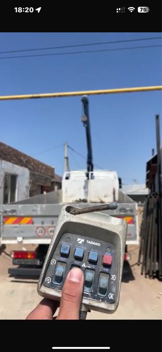 Продаю КМУ ТОДАНО грузоподемность 3т вылет стрела 10метр