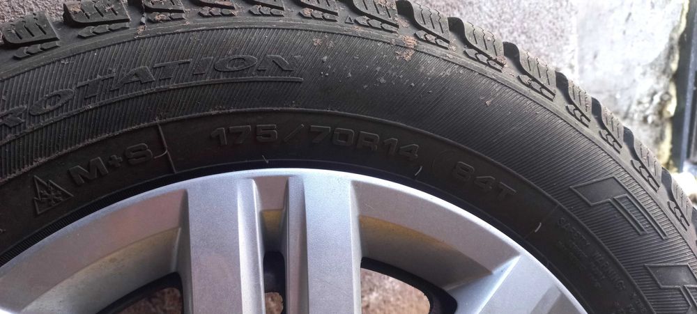 Зимни гуми с джанти 14 цола / 175/70