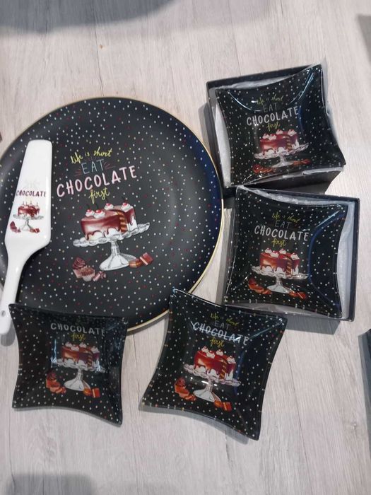 Комплект за торта, десетен сервиз