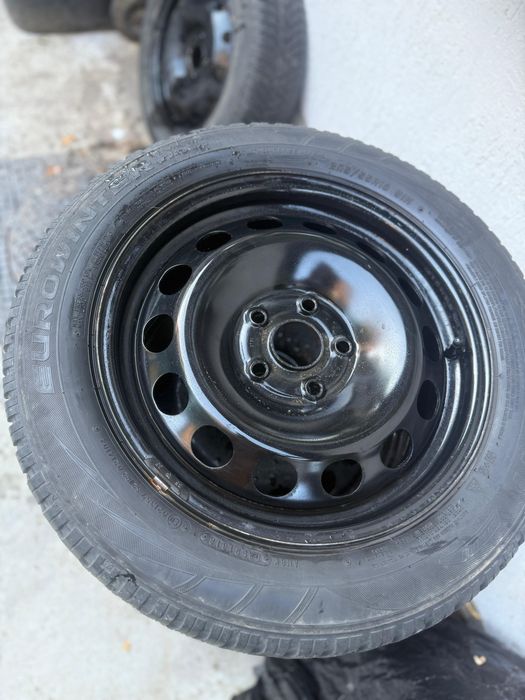 Jante tabla cu cauciucuri  205/55/16 iarna VW
