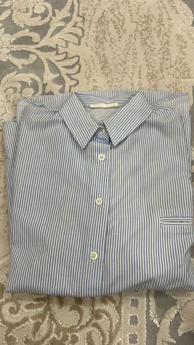 Рубашка Турция голубая