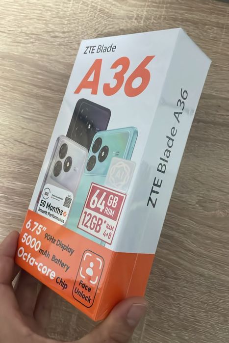 Zte blade A36  новый
