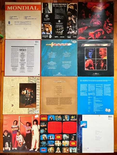 Col viniluri: Mondial, Chifiriuc, CSNY, Waits, ABBA, Cicero, Alifantis