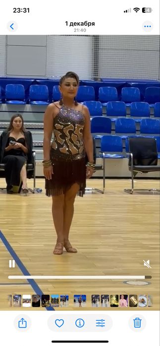 Платье для латины