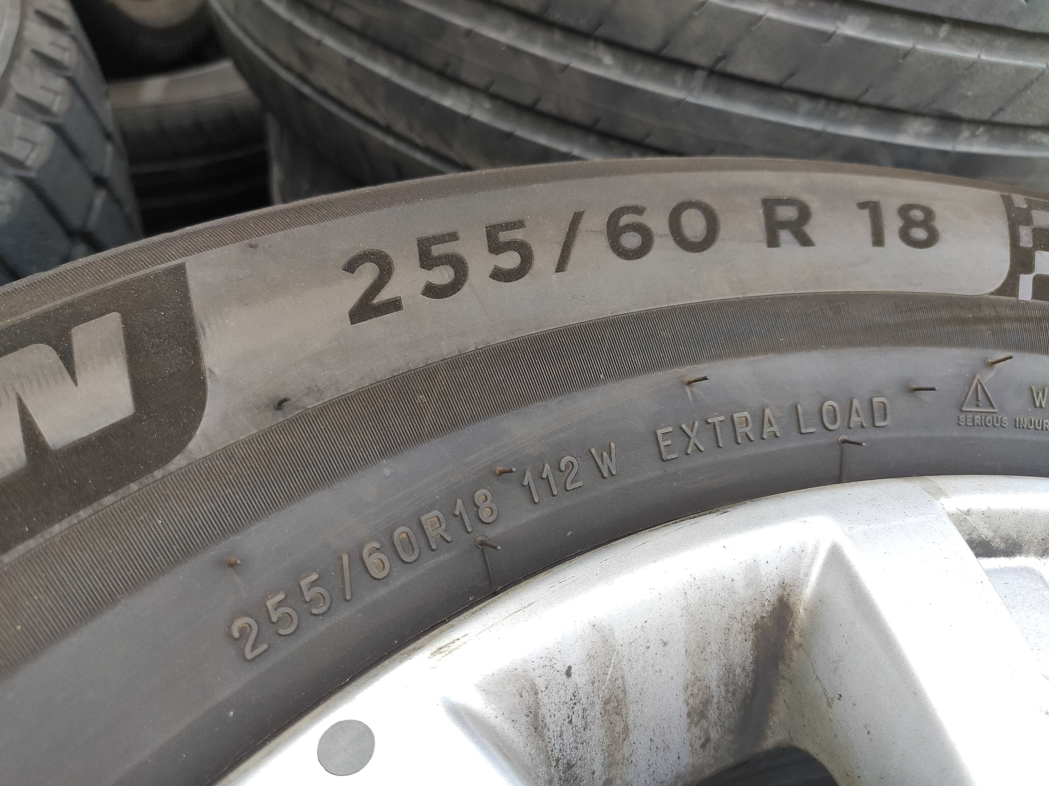 4бр Летни гуми 255 60 18 - Michelin