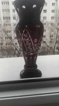 Vaza  cristal rubiniu