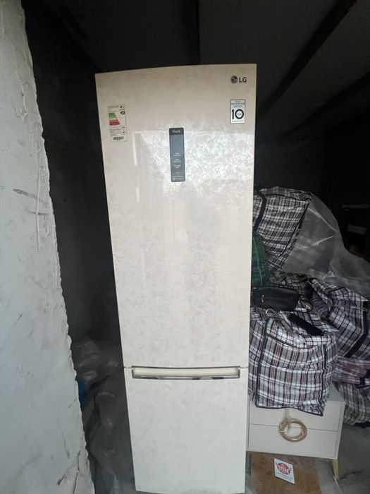lg холодильник gc-b509sesm бежевый
