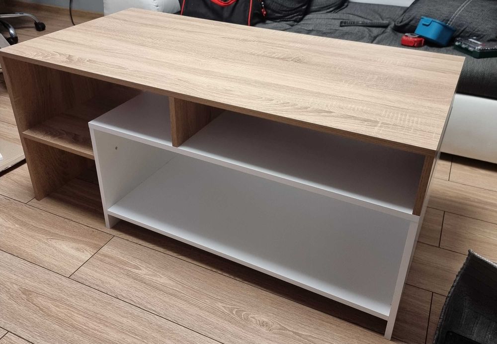 Нова холна маса Гент Дъб Сонома и Бяло