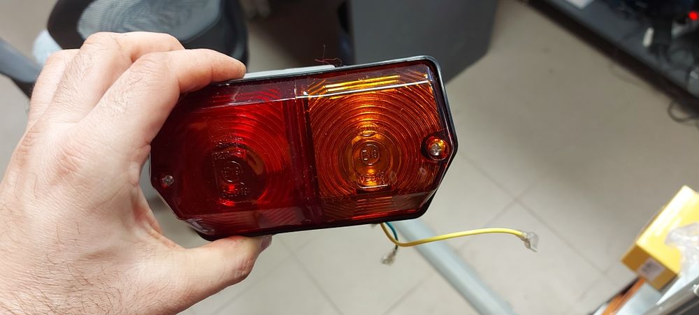 Lampa fata spate tractor