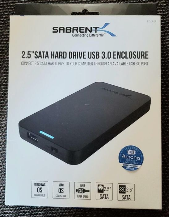 Carcasă Sabrent pentru hard disk, de 2,5 cu USB 3.0