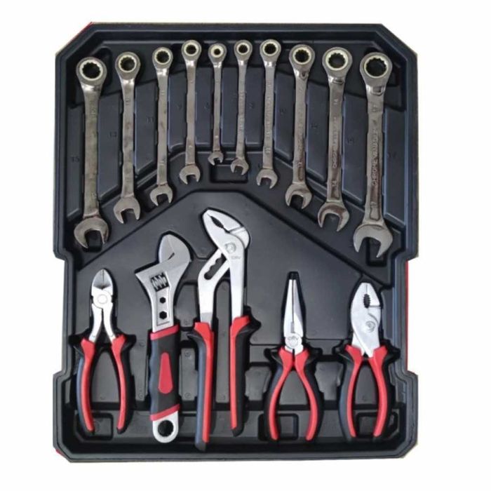 Професионален куфар с инструменти IF Tools BLACK GOLD 2024 – 599 части