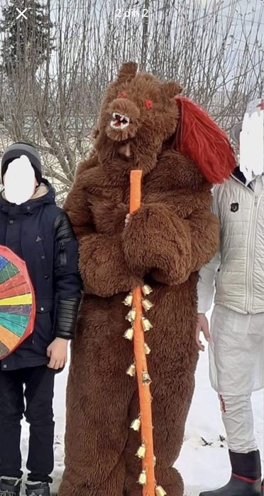 Vând costume de urs , pentru anul nou !