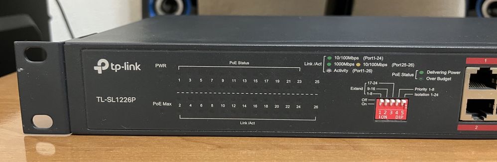 Продам неуправляемый коммутатор Tp-link TL-SL1226P