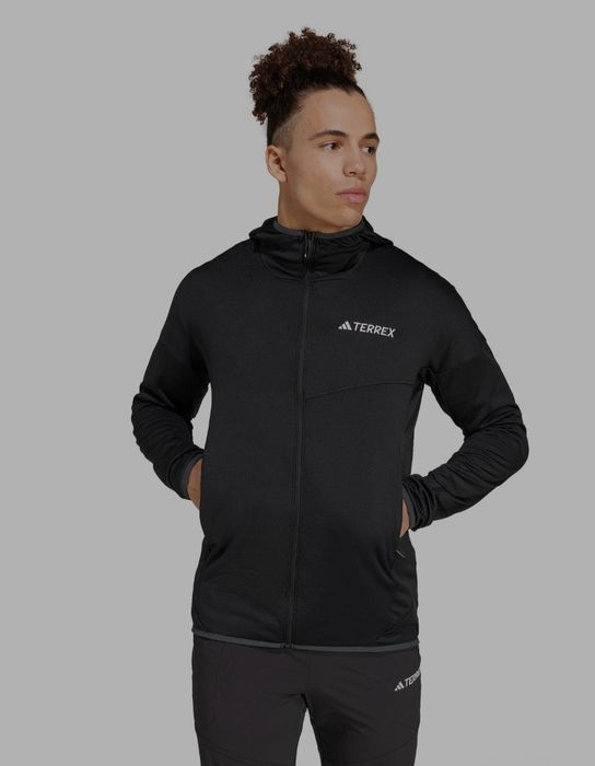 ADIDAS PERFORMANCE Полар Terrex Xperior CLIMAWARM Light Fleece Hooded