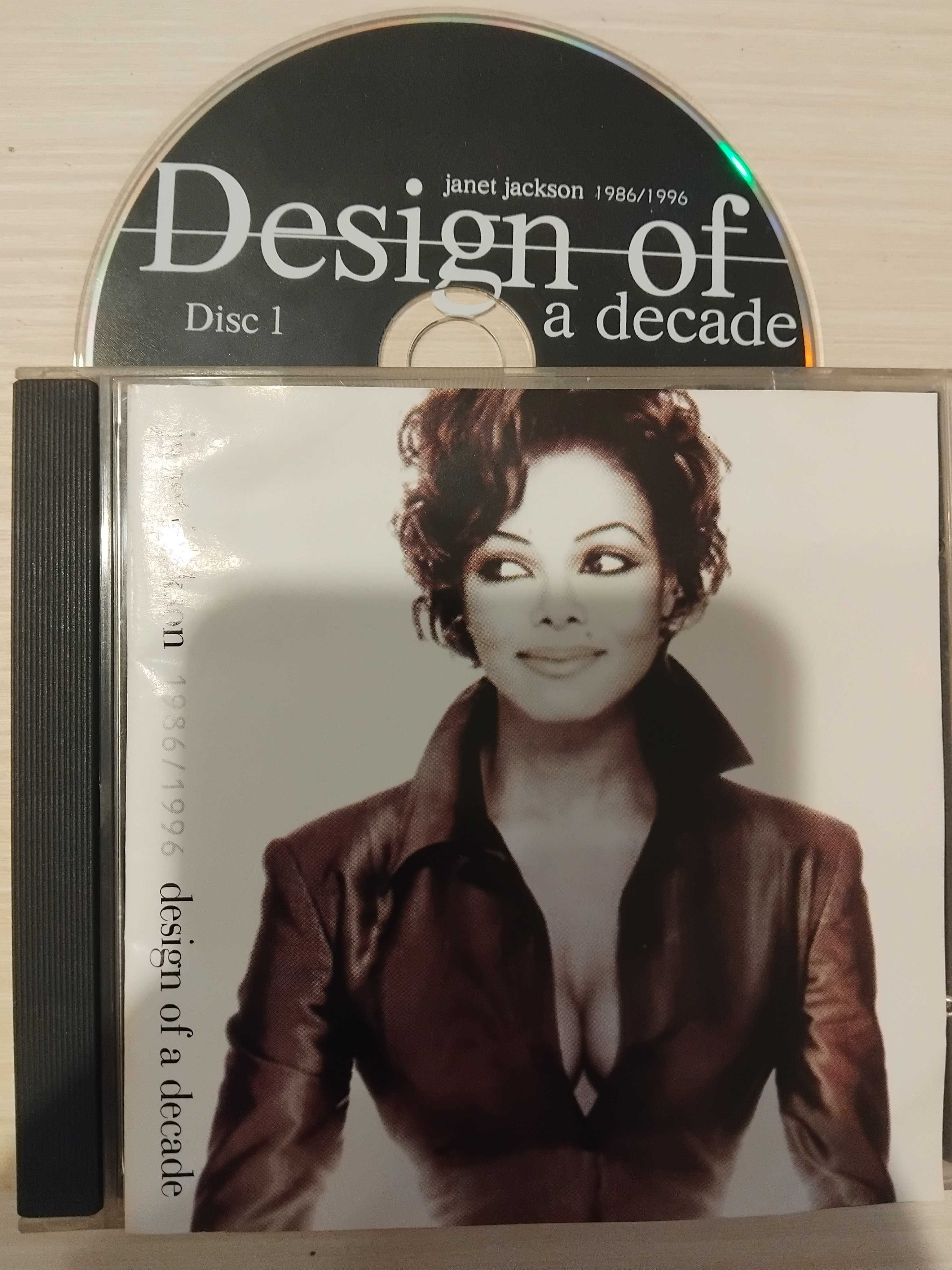 Janet Jackson – Design Of A Decade 1986 / 1996 матричен диск музика