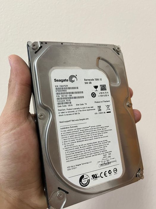 Продаю HDD 500gb от Seagate