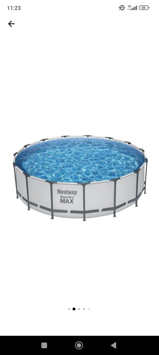 Piscina Bestway Steel Pro Max