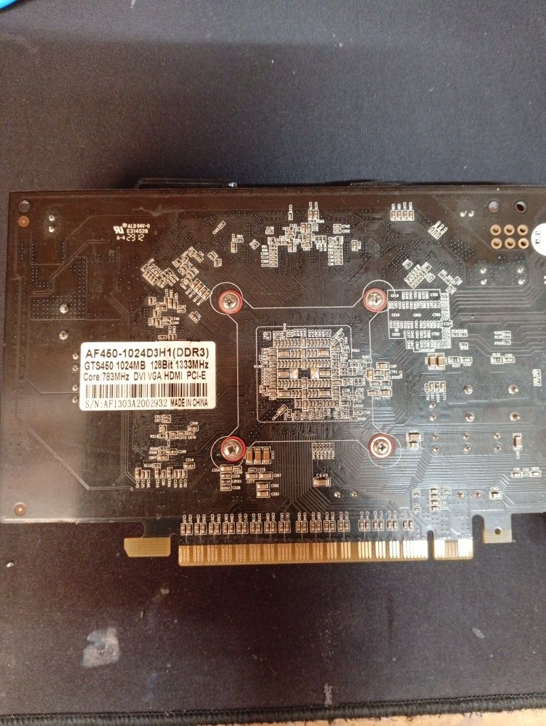 Продам видеокартуGTS450. 1gb GDDR-3